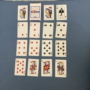 VTG Ask Jeeves Collectible Club Special Bridge Deck Playing Cards - Complete